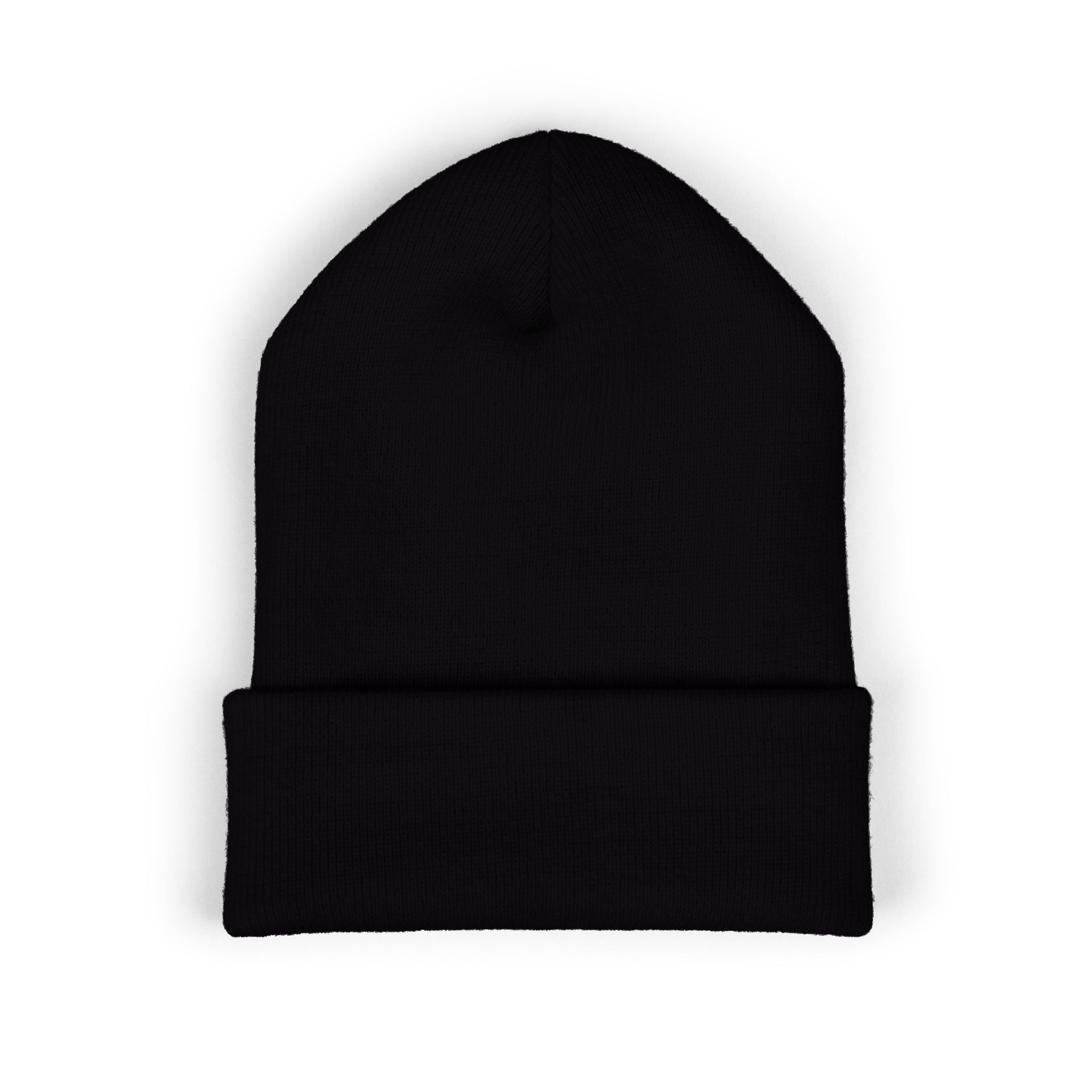 Embroidered 'pratt summer' Classic Cuffed Beanie – Minimal Knit Hat