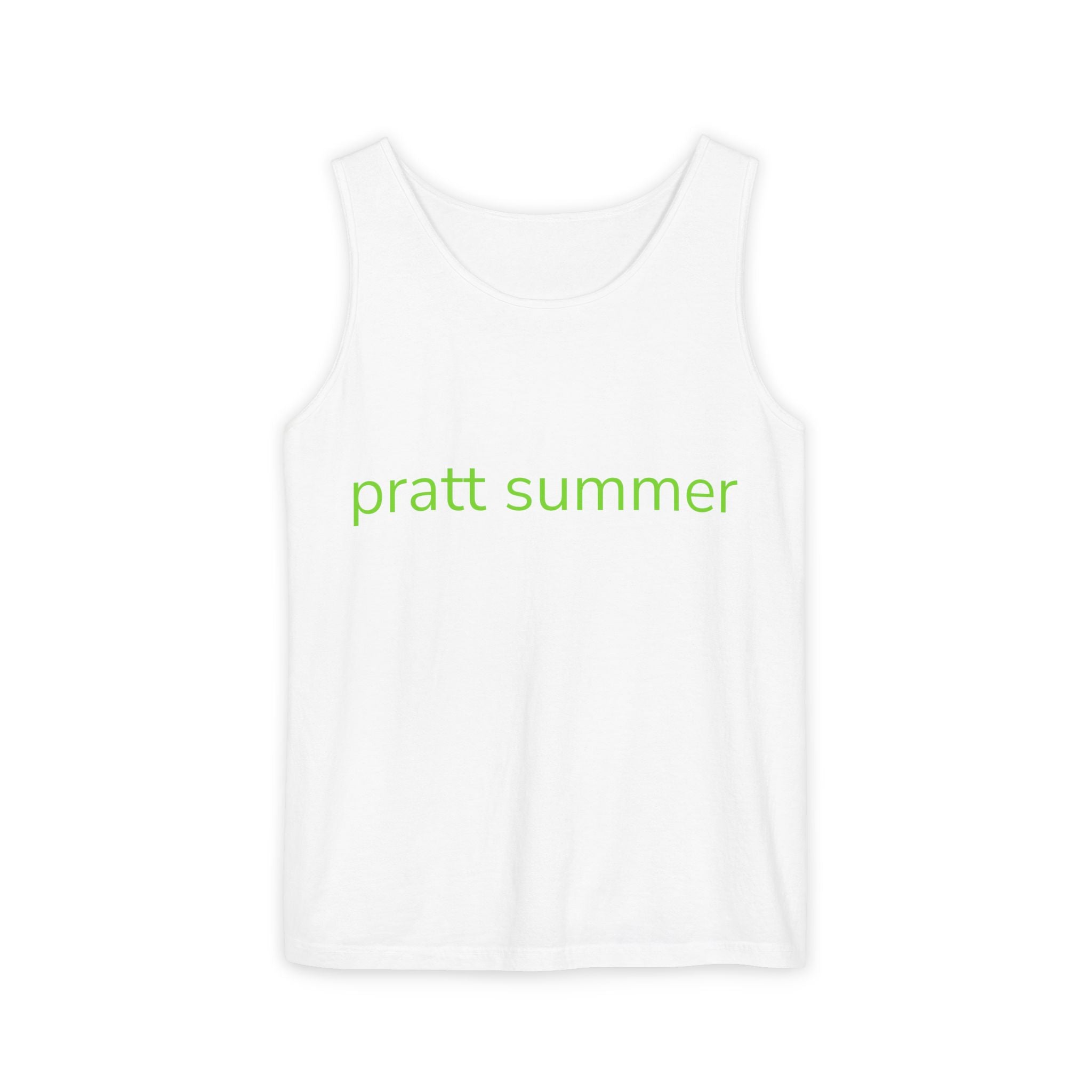 Pratt Summer Tank Top — Minimalist Campus & Beach Tank