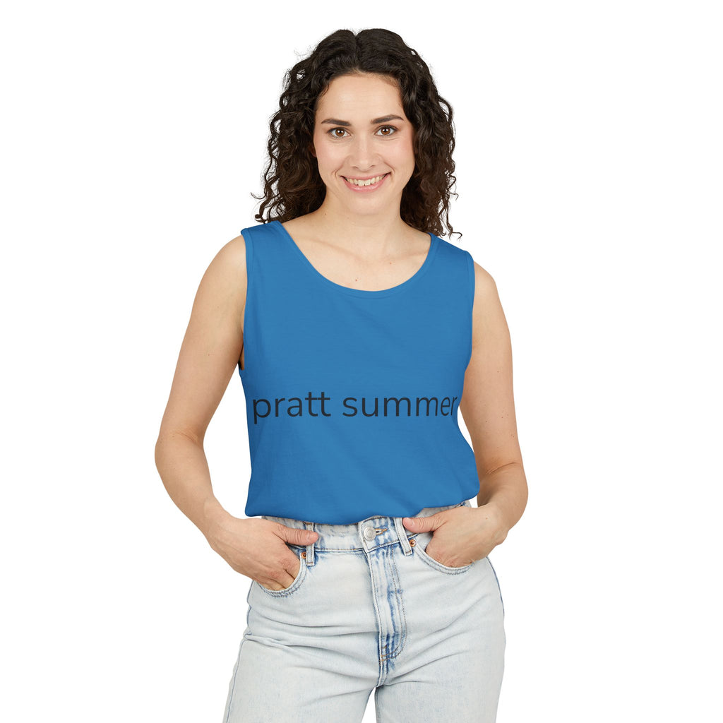 Pratt Summer Tank Top — Minimalist Campus & Beach Tank
