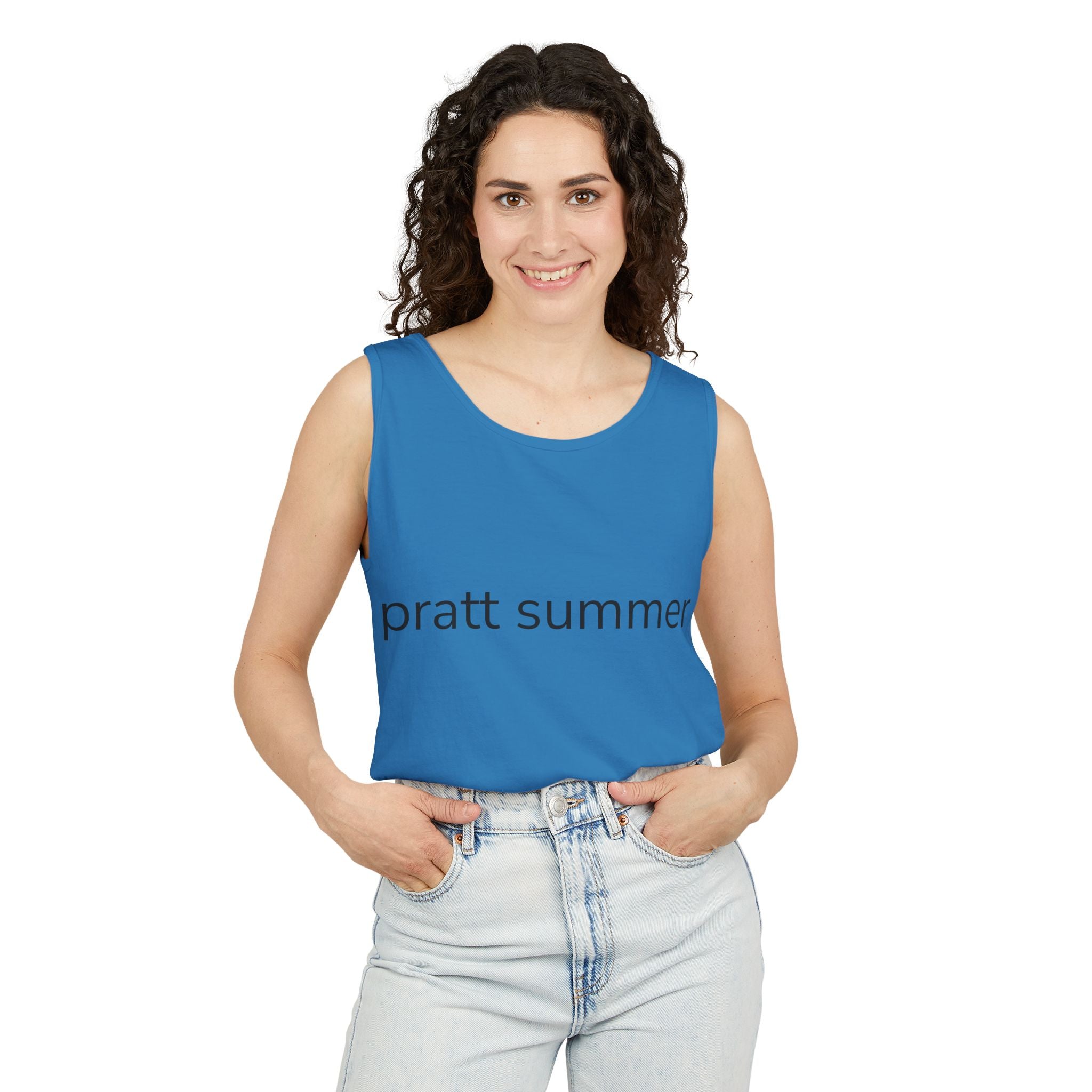Pratt Summer Tank Top — Minimalist Campus & Beach Tank