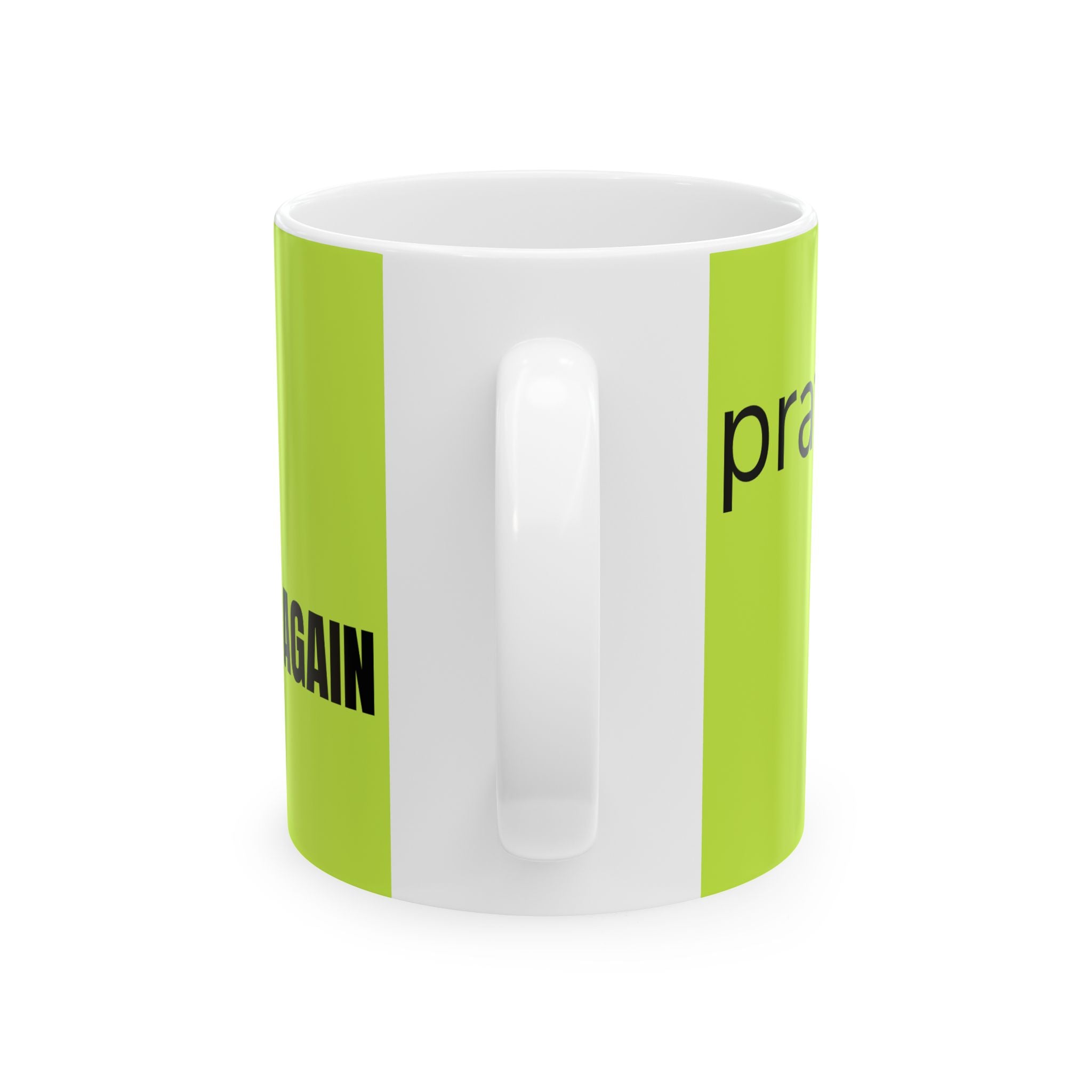 Summer Make Laguna Ceramic Mug — Bright Lime Coffee Cup (11oz/15oz)