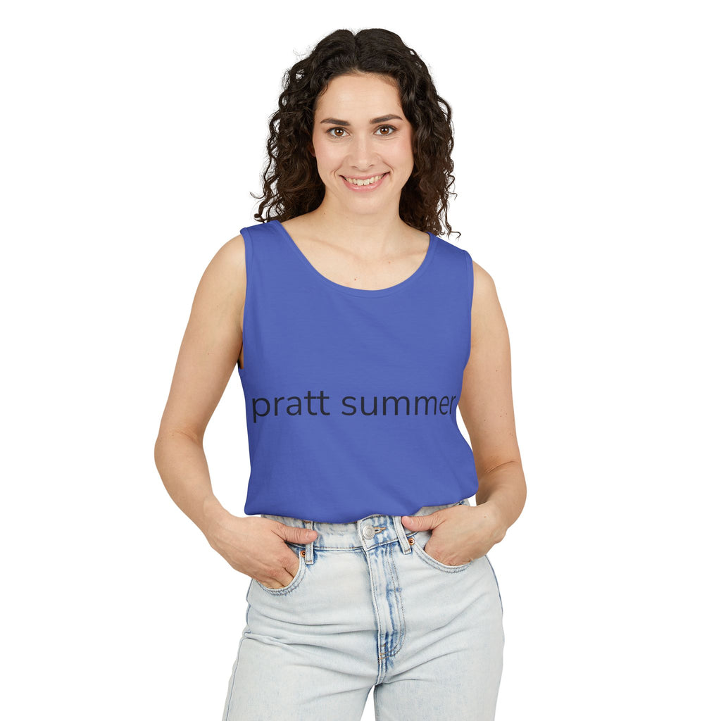 Pratt Summer Tank Top — Minimalist Campus & Beach Tank