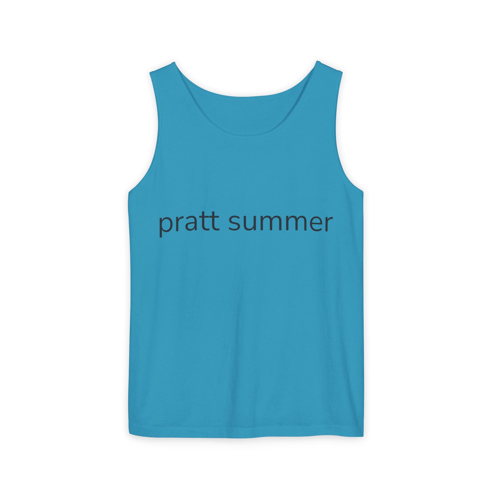 Pratt Summer Tank Top — Minimalist Campus & Beach Tank
