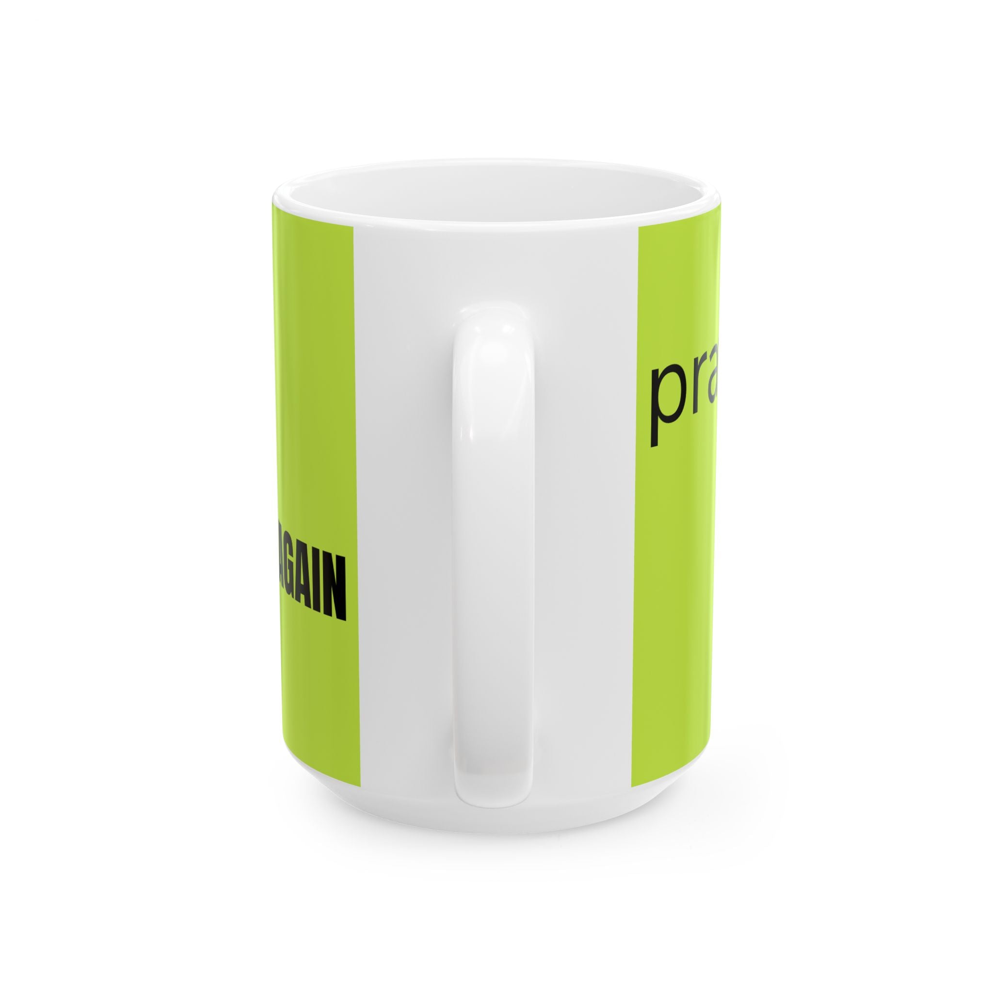 Summer Make Laguna Ceramic Mug — Bright Lime Coffee Cup (11oz/15oz)