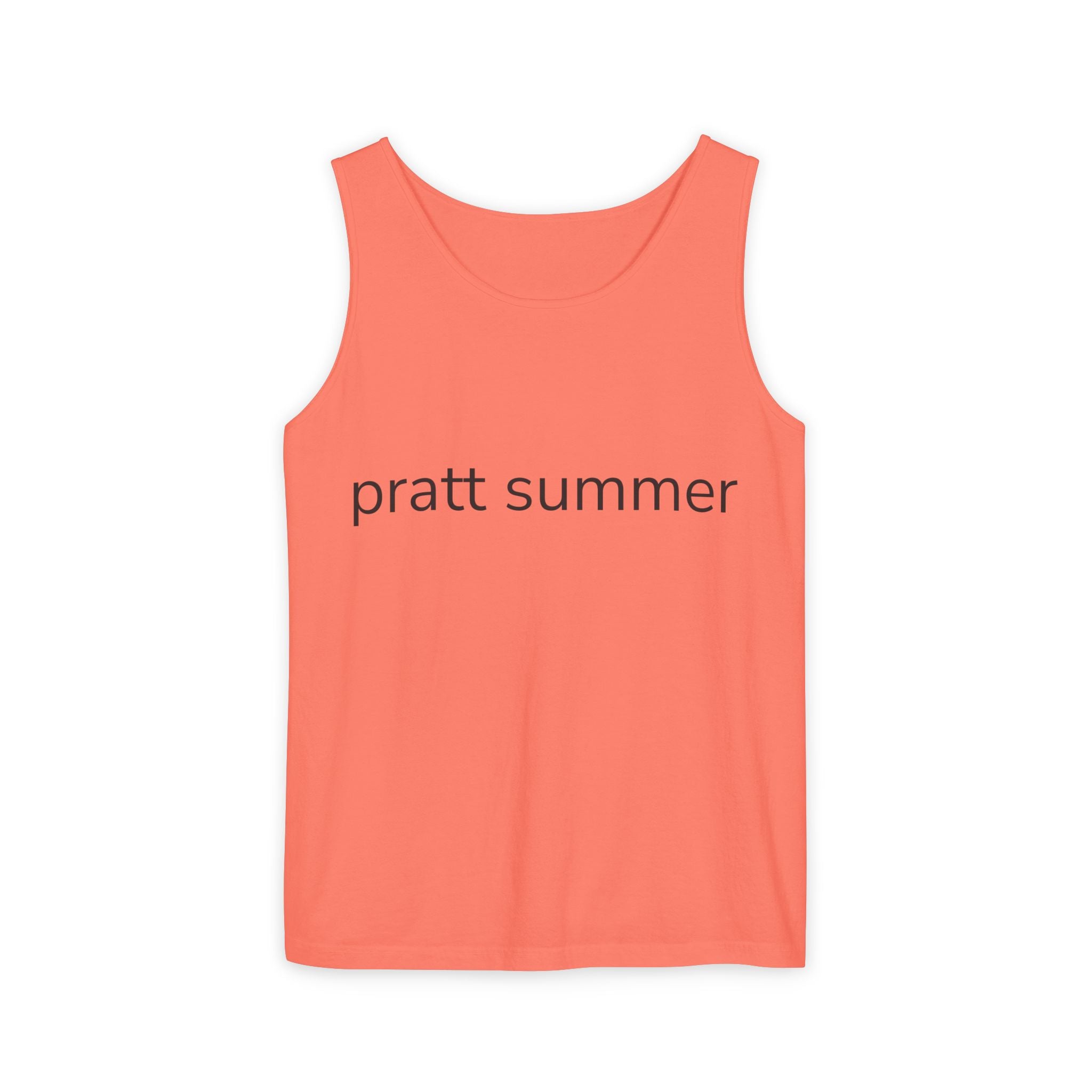 Pratt Summer Tank Top — Minimalist Campus & Beach Tank