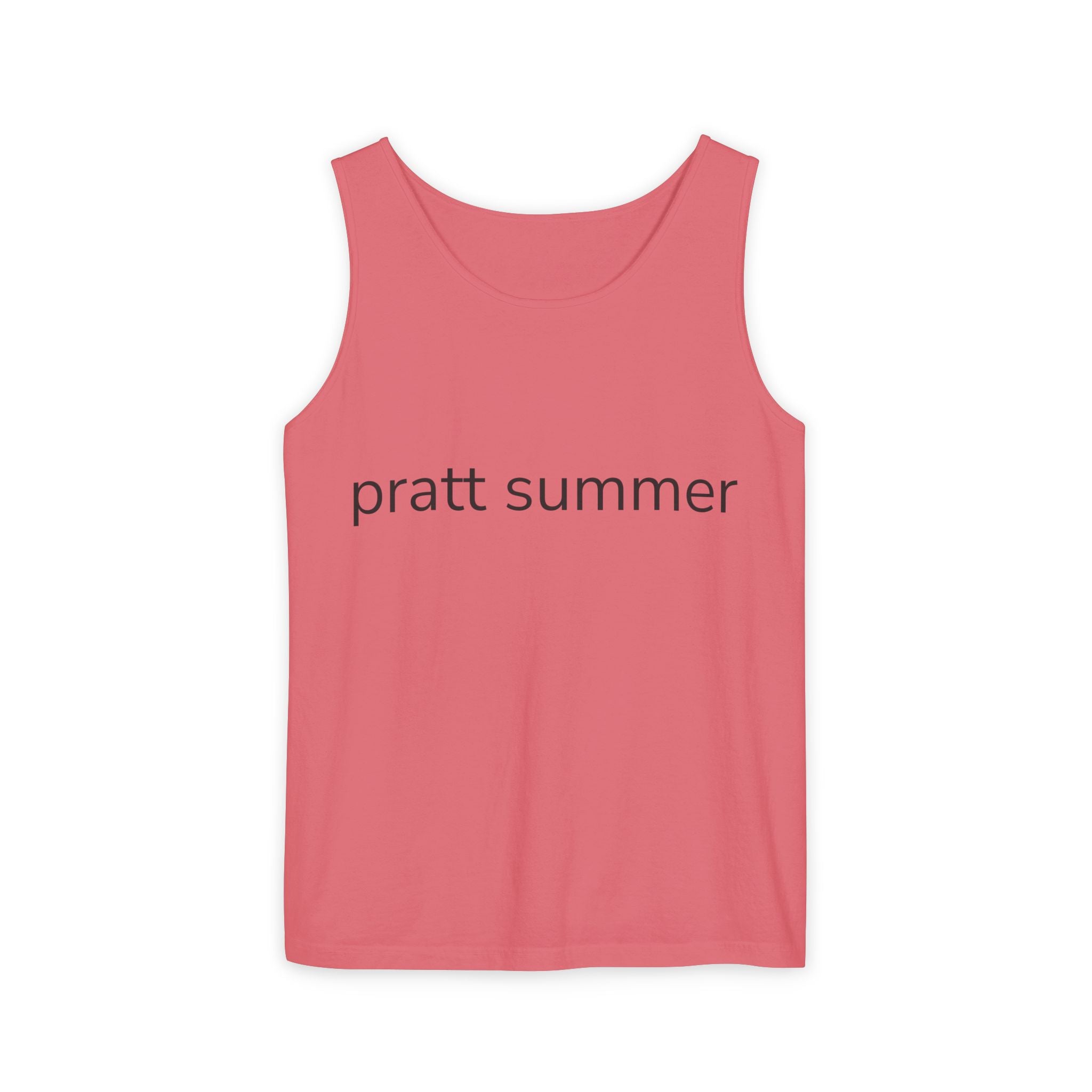 Pratt Summer Tank Top — Minimalist Campus & Beach Tank