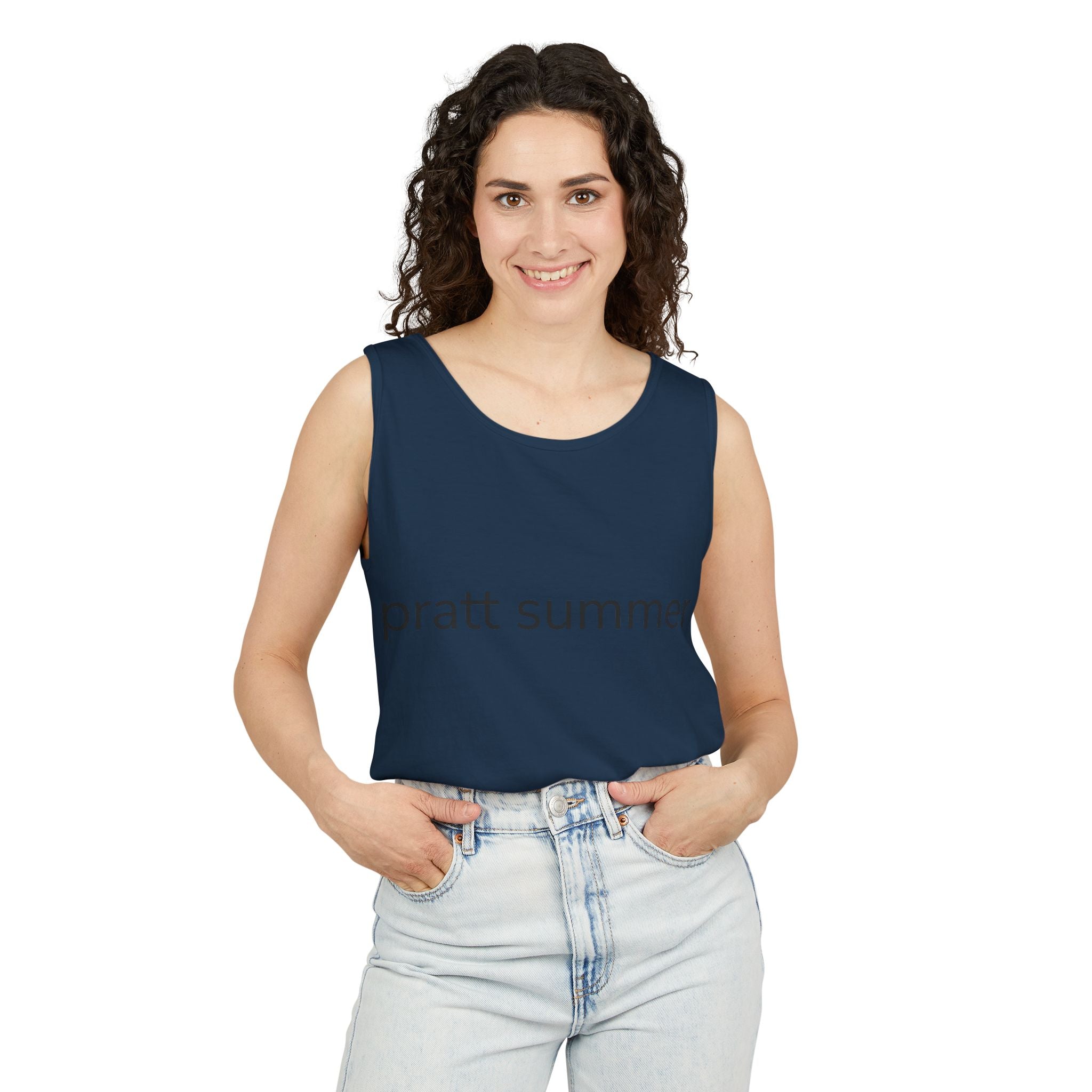 Pratt Summer Tank Top — Minimalist Campus & Beach Tank