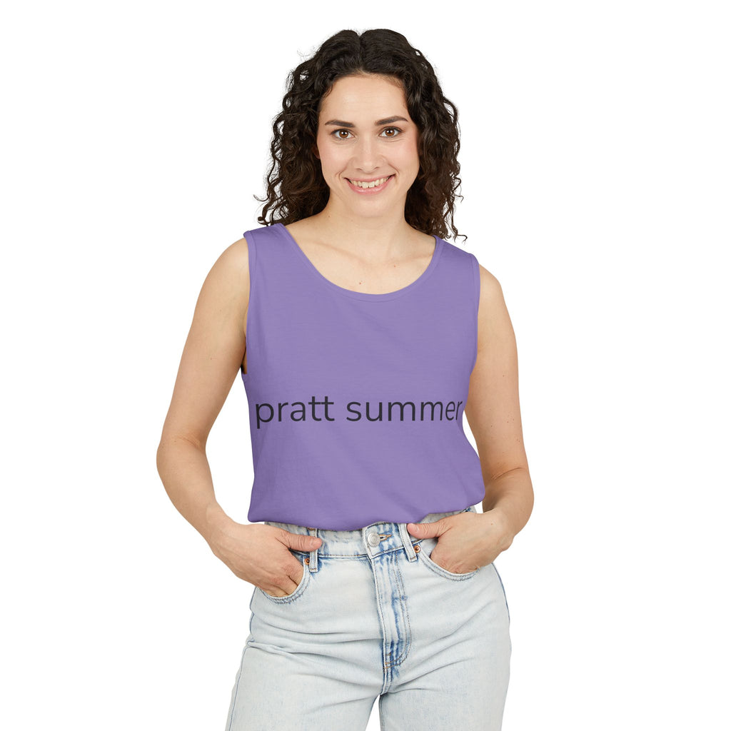 Pratt Summer Tank Top — Minimalist Campus & Beach Tank