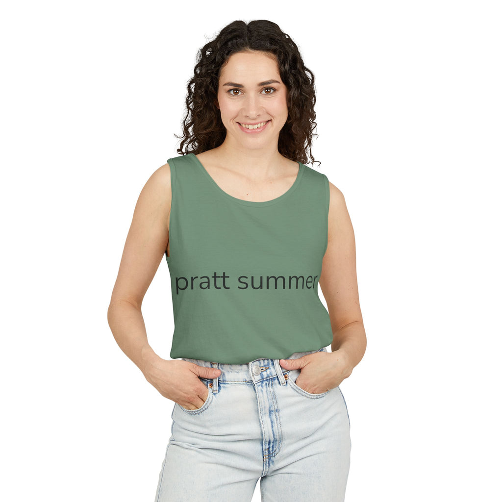 Pratt Summer Tank Top — Minimalist Campus & Beach Tank
