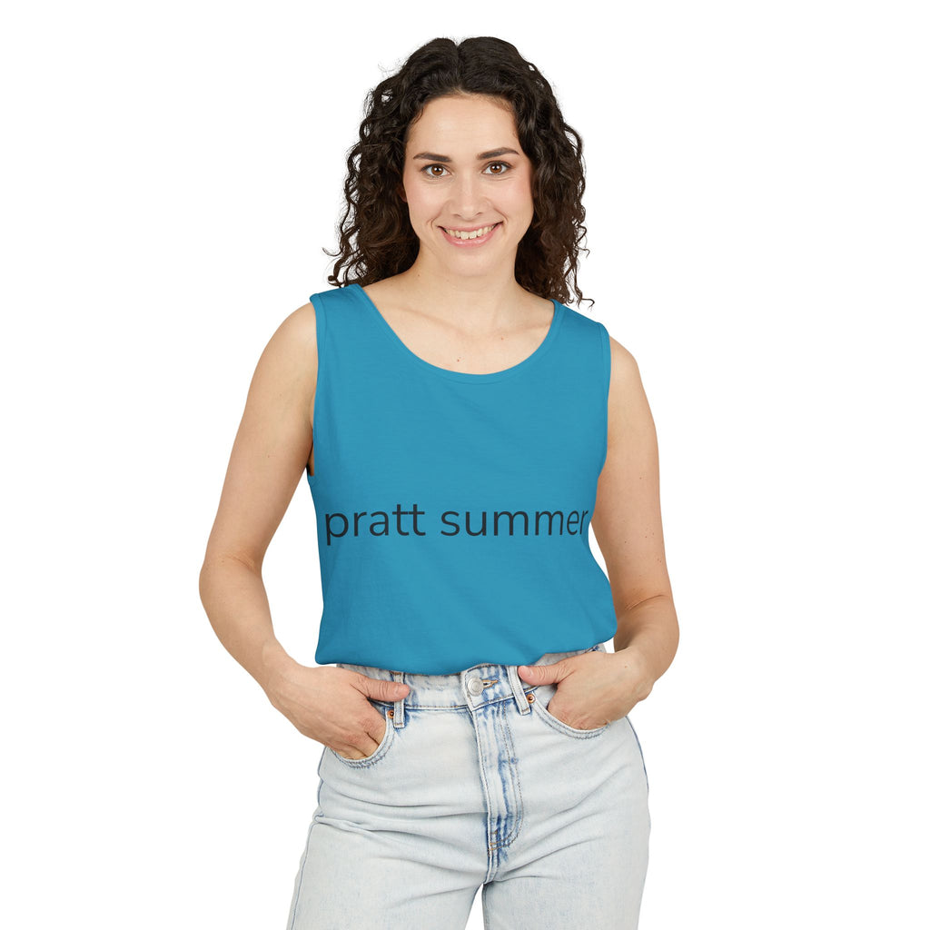 Pratt Summer Tank Top — Minimalist Campus & Beach Tank