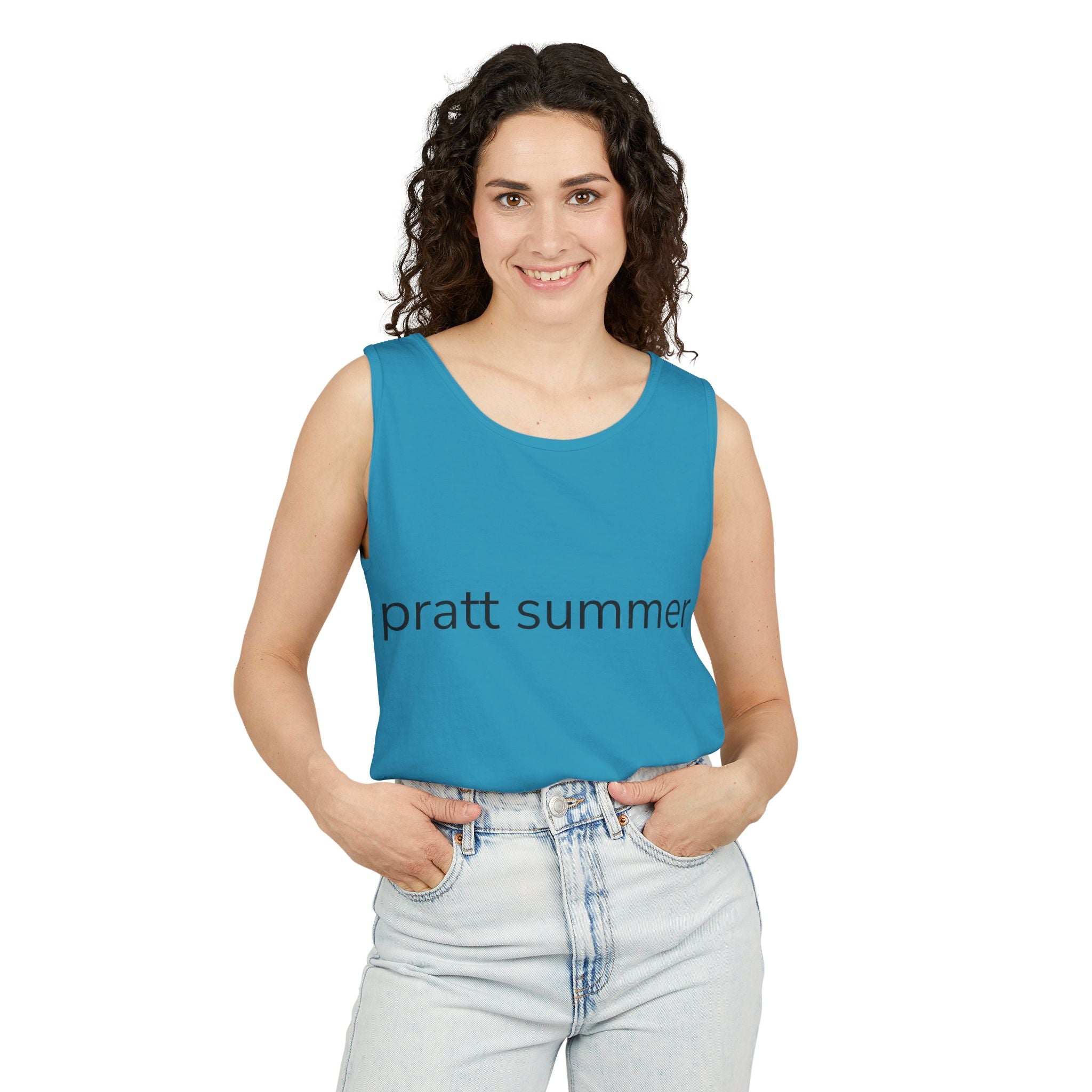 Pratt Summer Tank Top — Minimalist Campus & Beach Tank