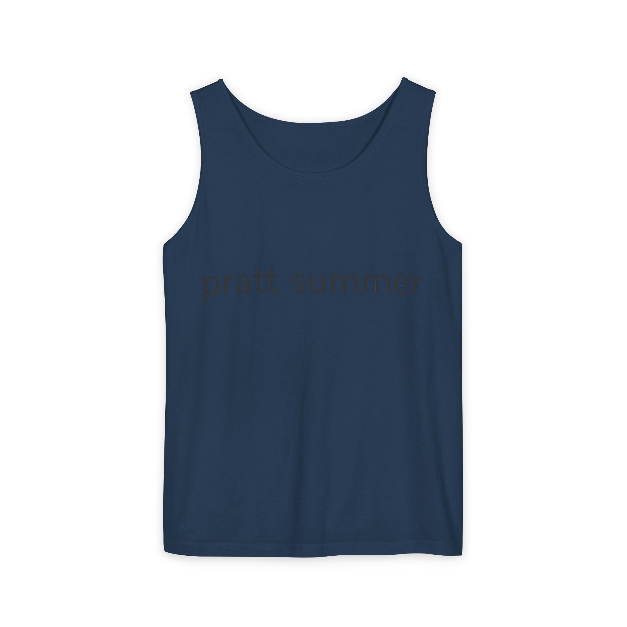 Pratt Summer Tank Top — Minimalist Campus & Beach Tank