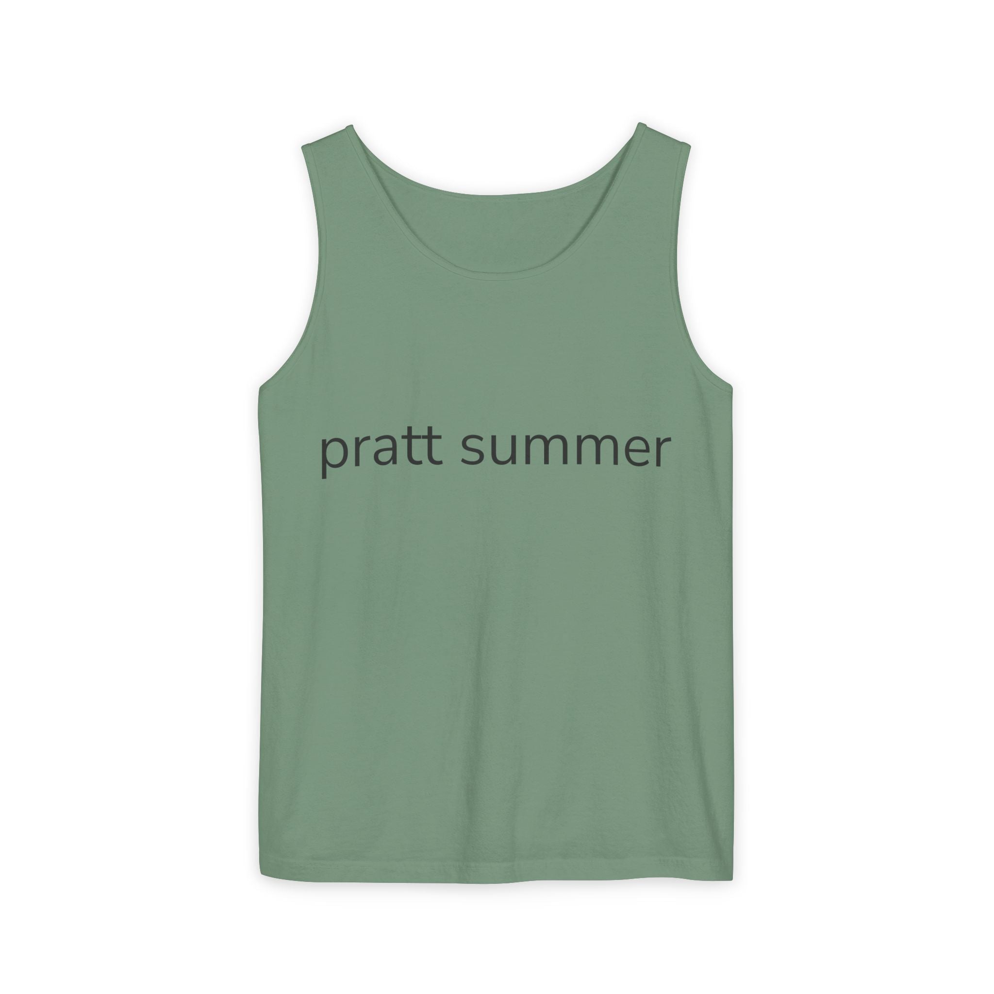 Pratt Summer Tank Top — Minimalist Campus & Beach Tank
