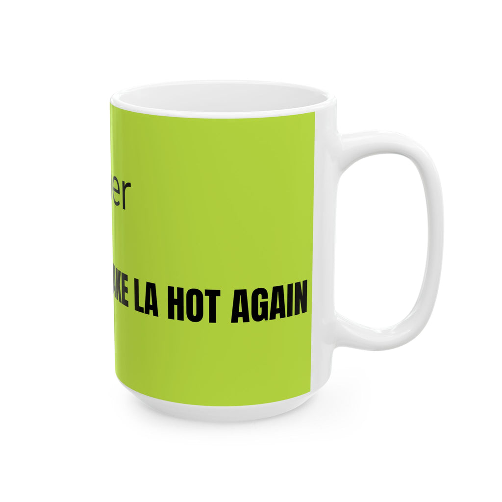 Summer Make Laguna Ceramic Mug — Bright Lime Coffee Cup (11oz/15oz)