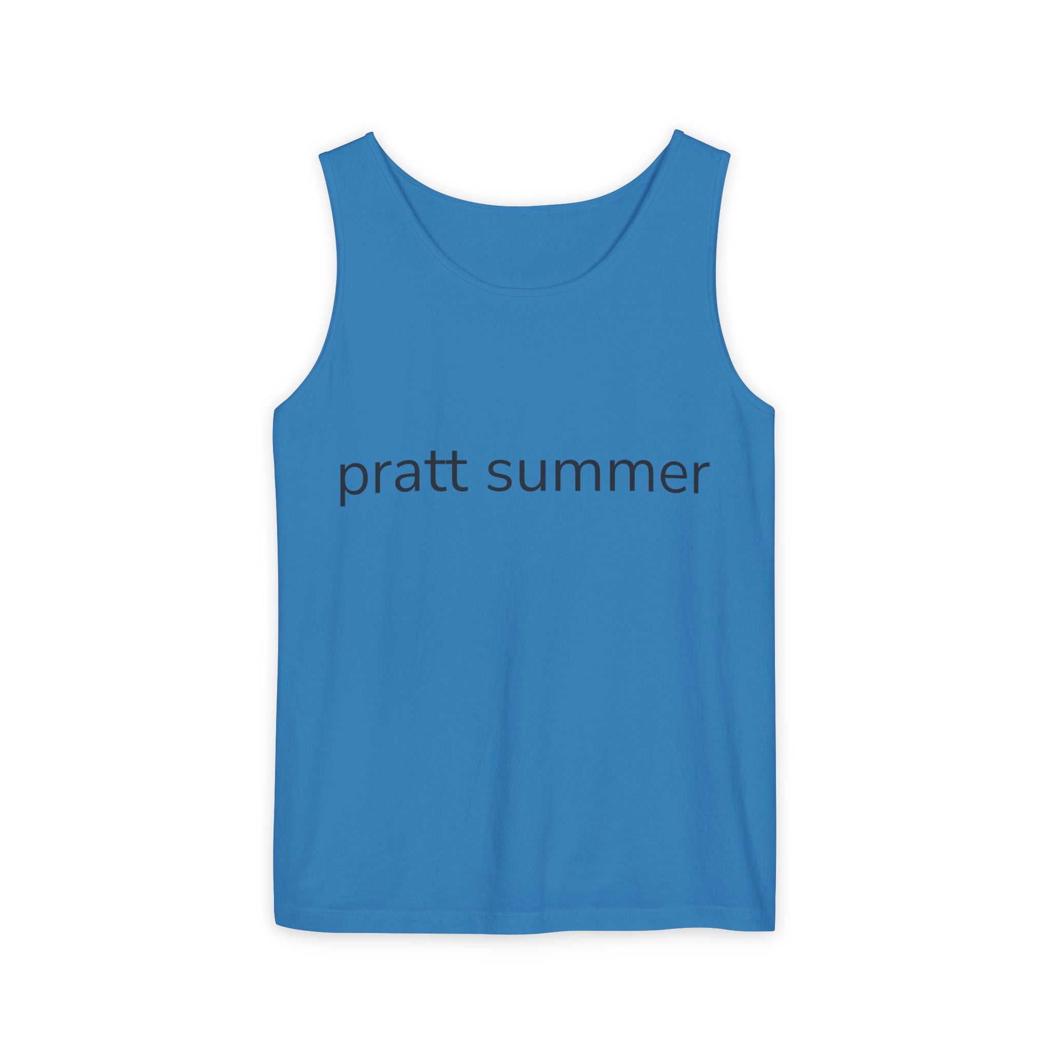 Pratt Summer Tank Top — Minimalist Campus & Beach Tank